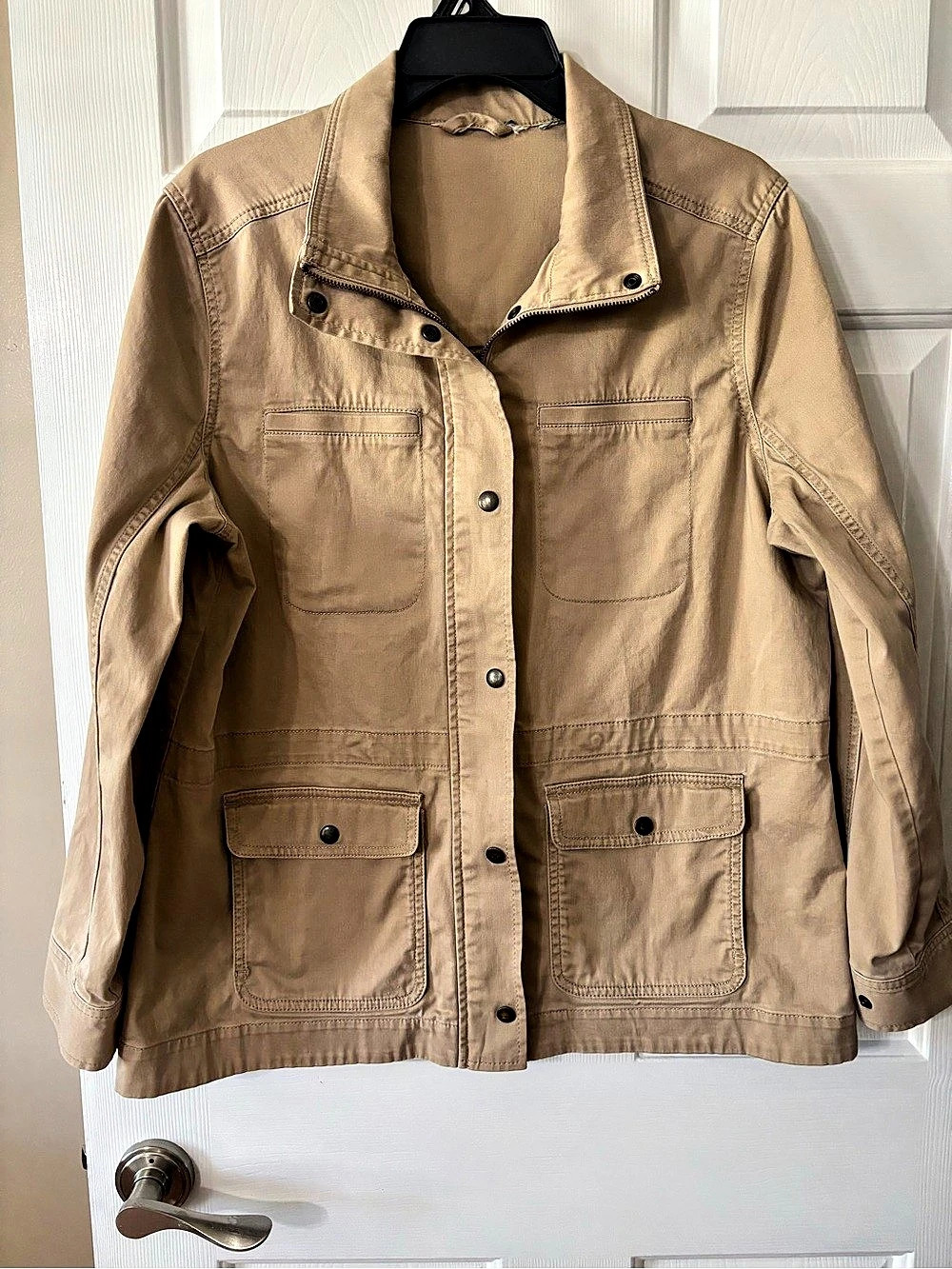 L.L. Bean Lightweight Field Jacket Utility Jacket in Brown
